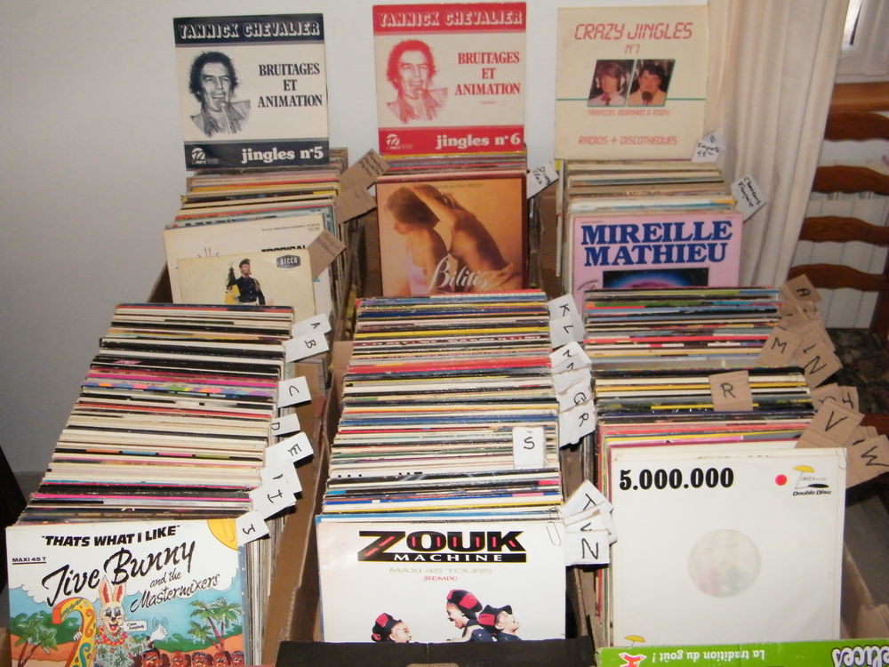 Recherche acheteur de vinyles pour un lot de 1600 disques
CD et vinyles