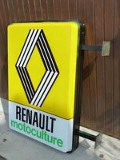   Enseigne lumineuse RENAULT MOTOCULTURE 