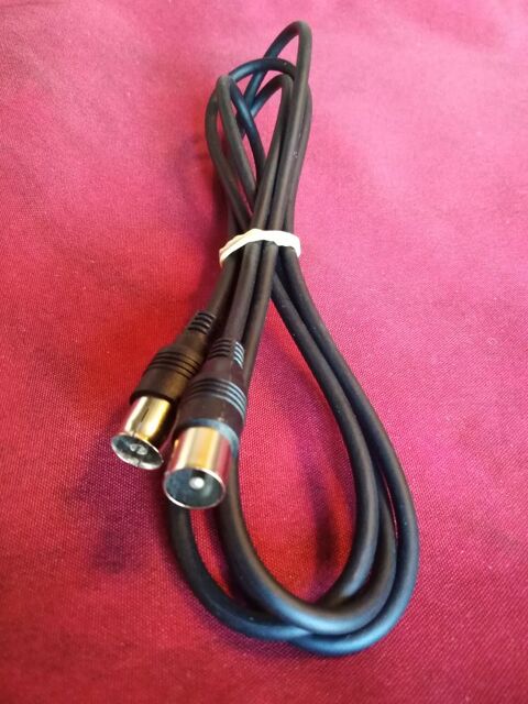 Cordon coaxial antenne t�l� c�ble longueur 1m20 2 Avermes (03)