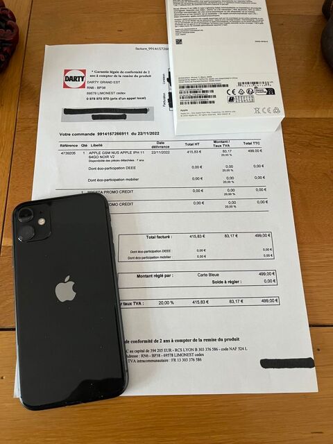 IPhone 11 noir 150 Le Luc (83)