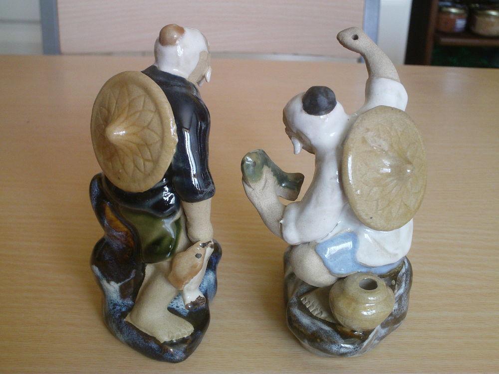 Deux statuettes chinoises anciennes N&deg; 739 