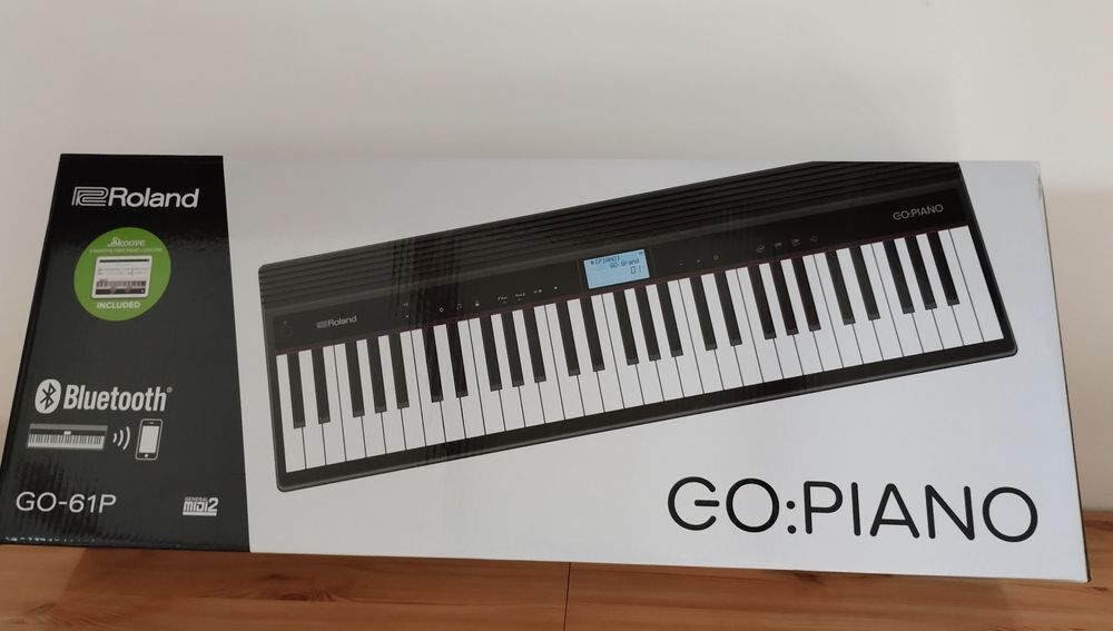 Piano Go Roland 61 touches+housse+bo&icirc;te Audio et hifi