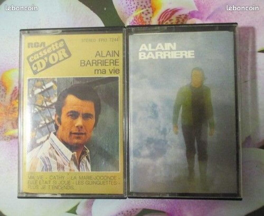 Cassettes audio Alain Barri&egrave;re CD et vinyles