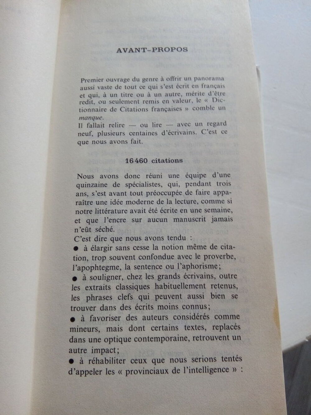Dictionnaire des Citations fran&ccedil;aises Livres et BD