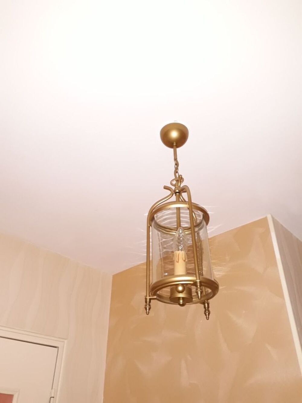 lanterne en laiton. Décoration