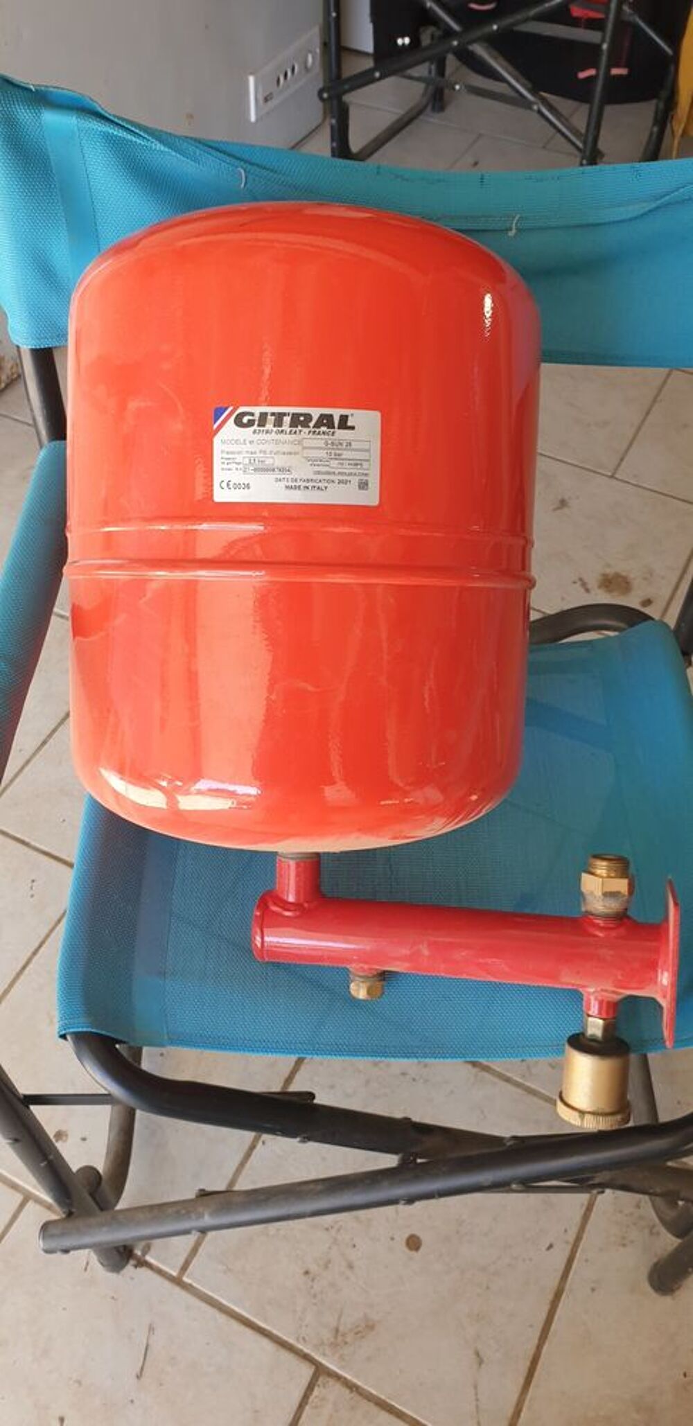 Vase d'expansion solaire Bricolage