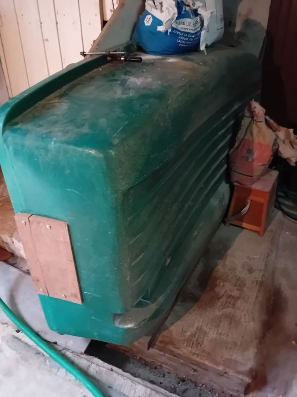 Bateau Vert en Plastique &agrave; Rames Sports