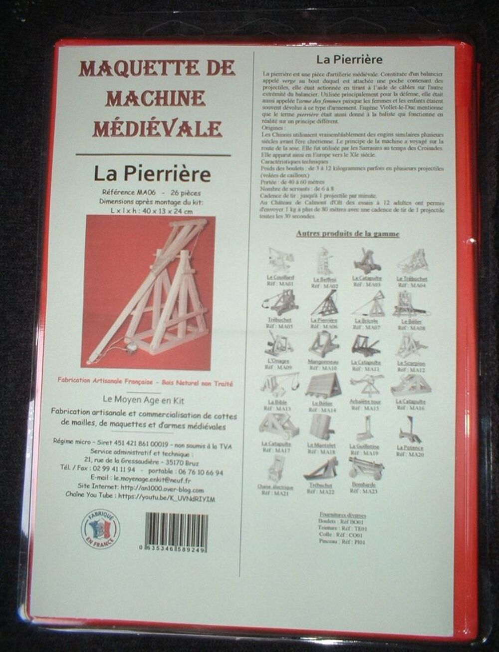 Maquette de pierri&egrave;re Jeux / jouets