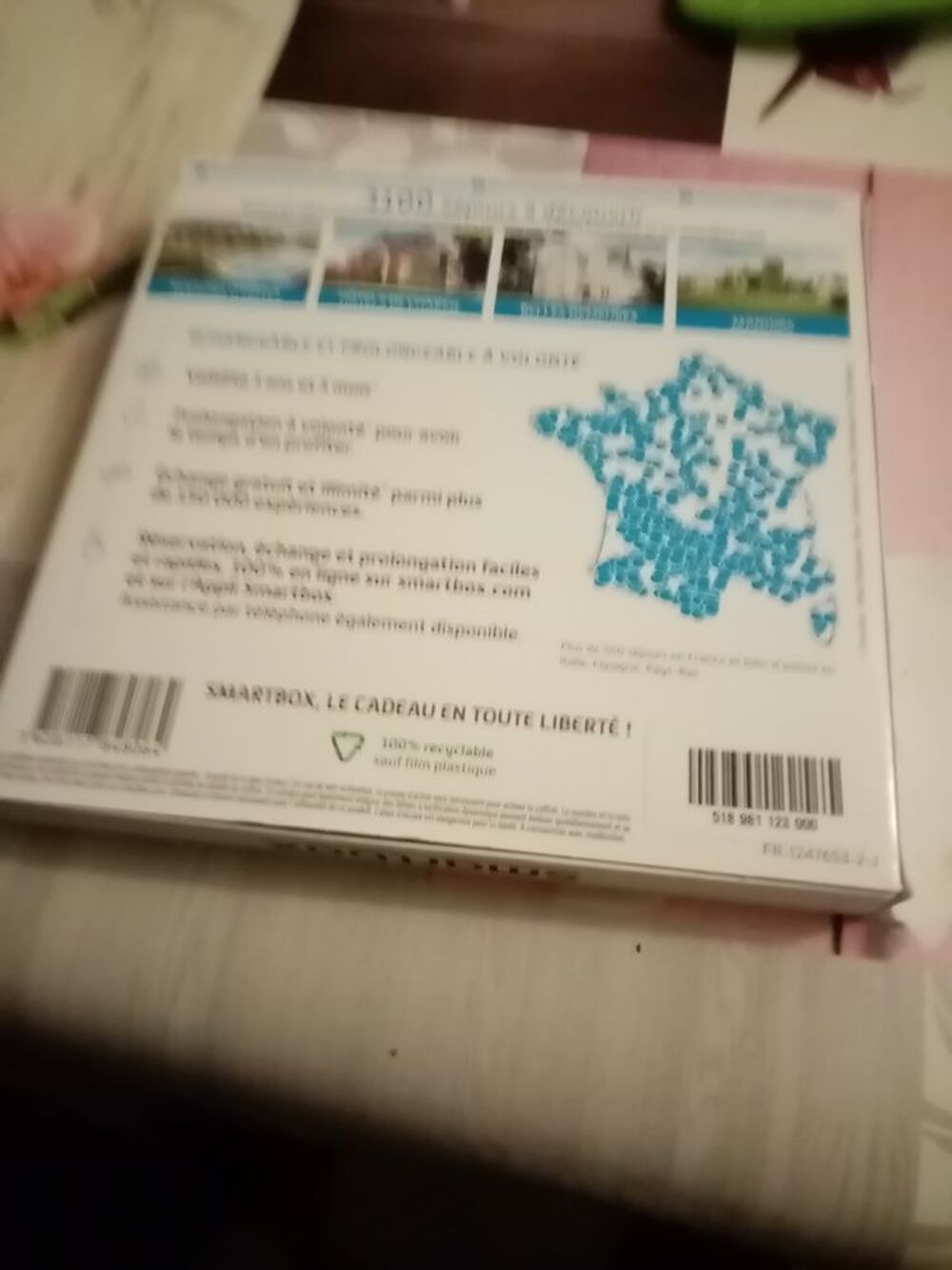 Coffret cadeau smartbox Billetterie