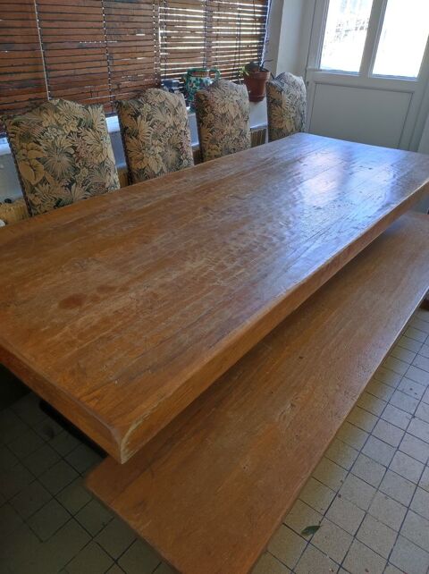 Ensemble salle  manger chne massif 0 Rouy (58)