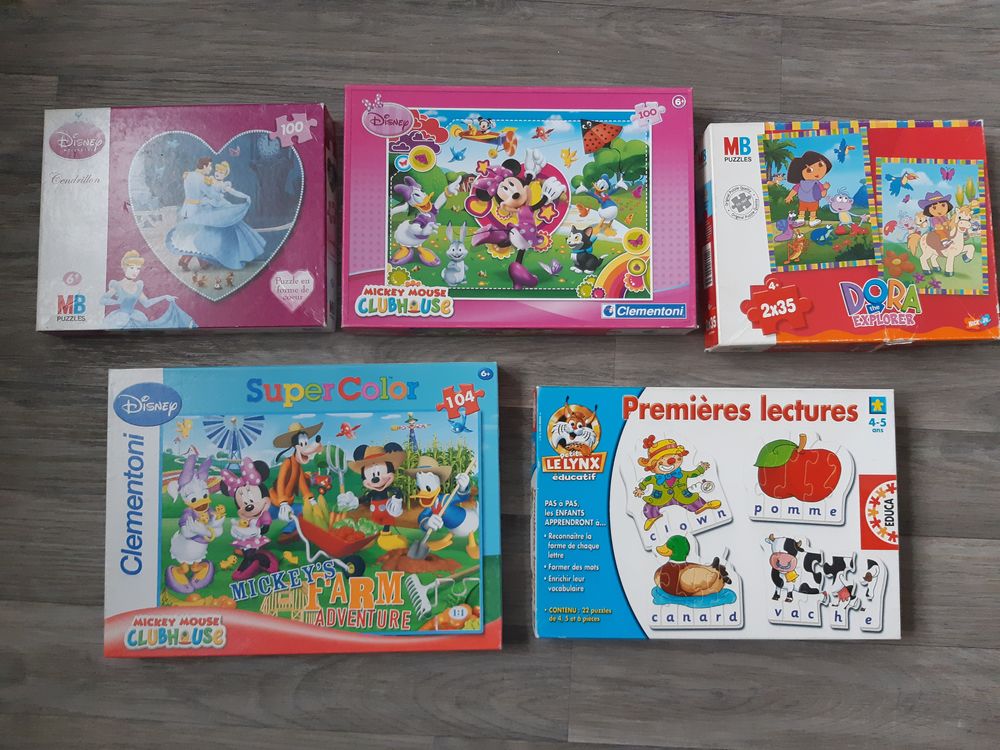 Lot de 6 puzzles enfant Jeux / jouets