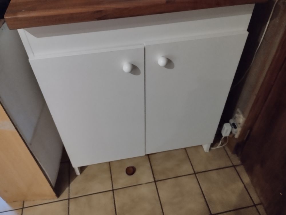 Meuble de salle de bain avec glace meuble bas 70 long 60 lg Meubles