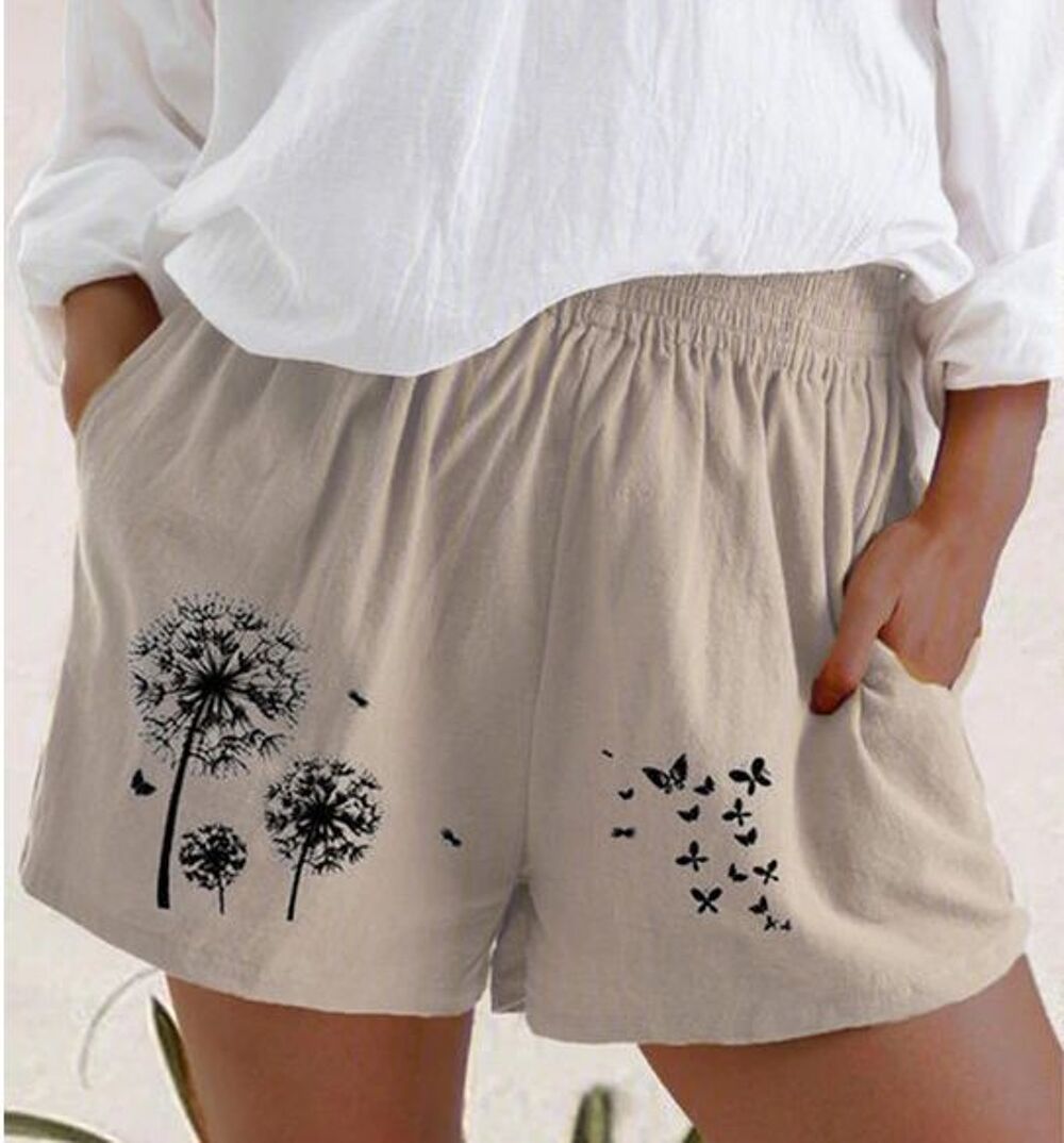 Short couleur beige Vêtements
