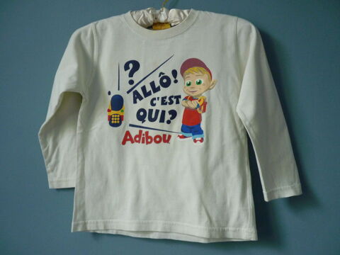t-shirt garon 6 ans adibou tbe  1 Brienne-le-Chteau (10)
