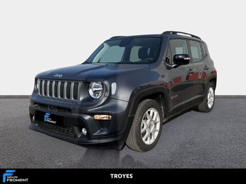 Jeep Renegade 1.5 Turbo T4 130 ch BVR7 e-Hybrid Limited 2023 occasion Barberey-Saint-Sulpice 10600