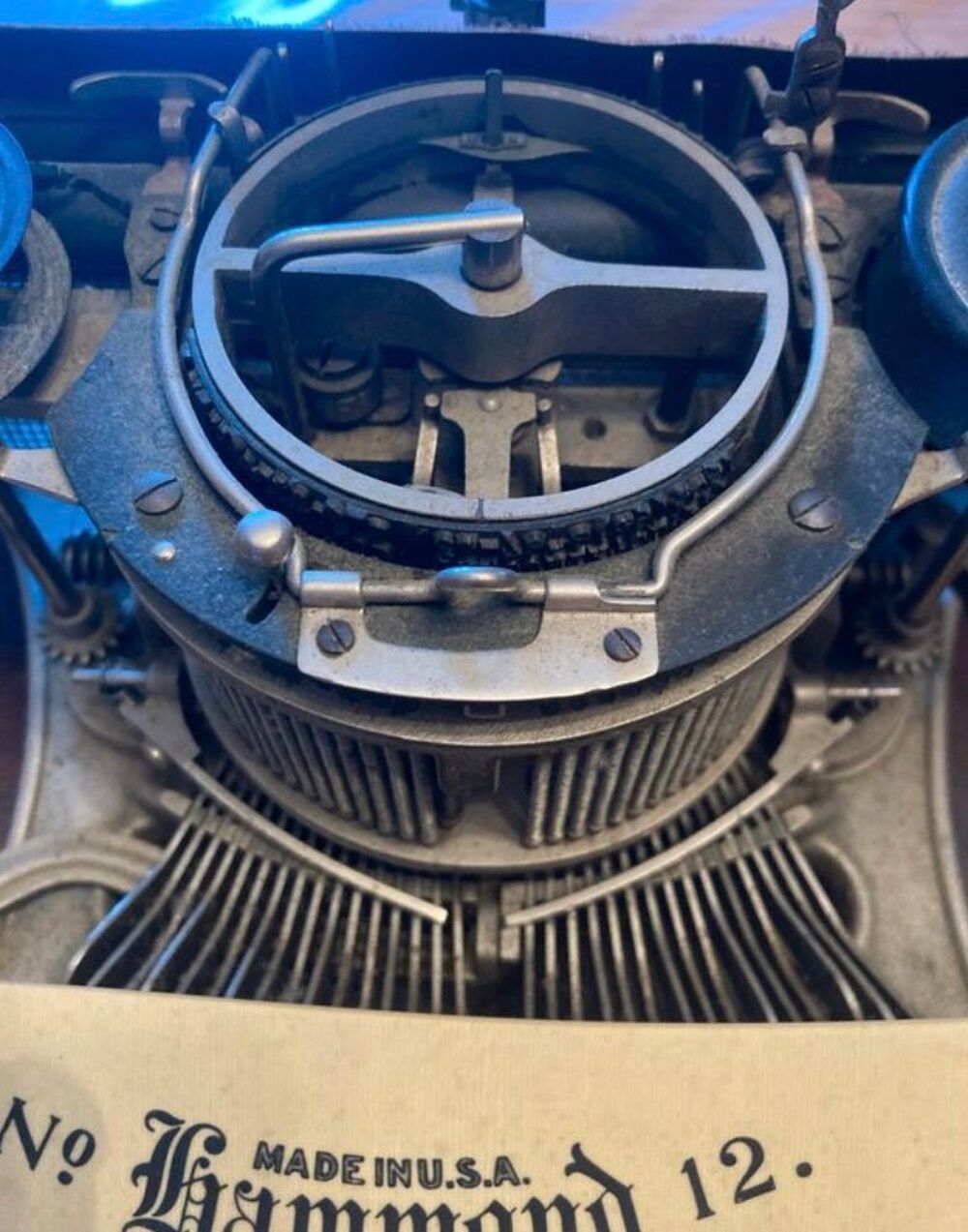 Rare machine &agrave; &eacute;crire Hammond N&deg;12 