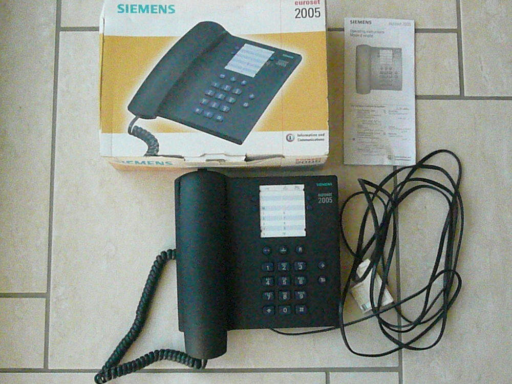 T&eacute;l&eacute;phone Siemens Euroset 2005 Bricolage