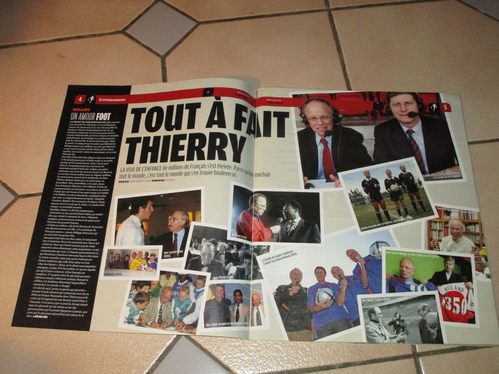 VIEUX FRANCE FOOTBALL 19 JUIN 2012 THIERRY ROLAND 