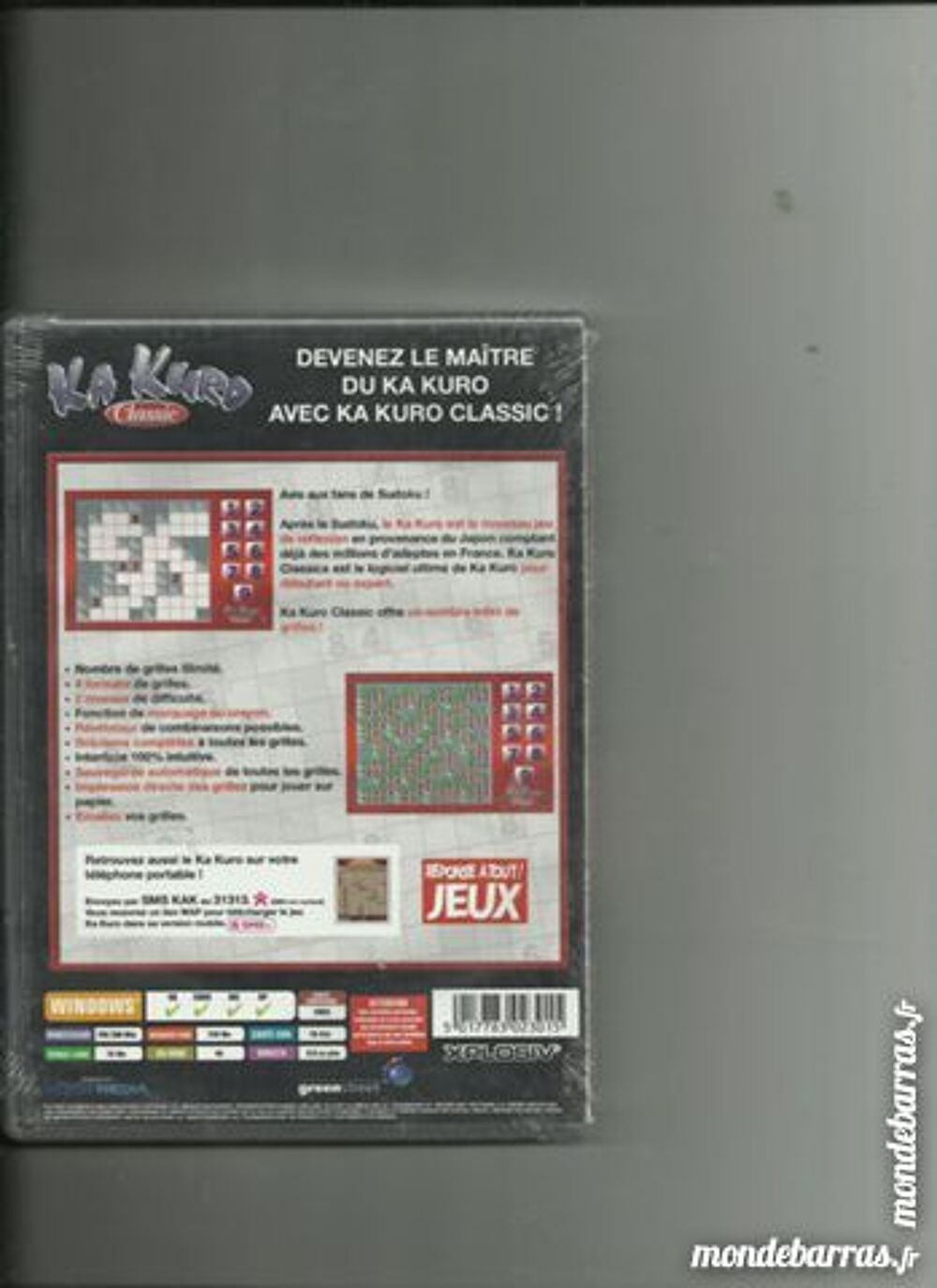 JEU PC KA KURO CLASSIC Consoles et jeux vidéos