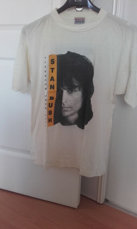 T-Shirt : Stan Bush - European Tour 1993 - Taille : M 250 Angers (49)
