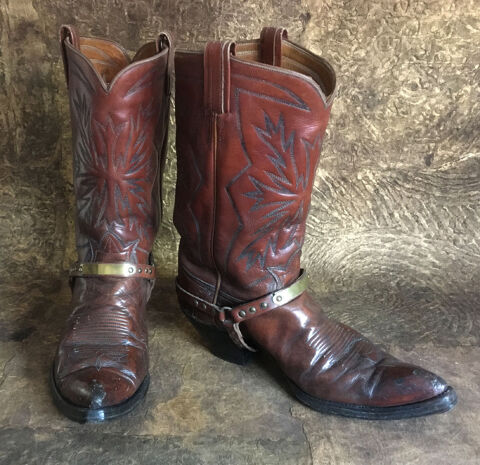 Bottes Santiags Tony Lama vintage T.39