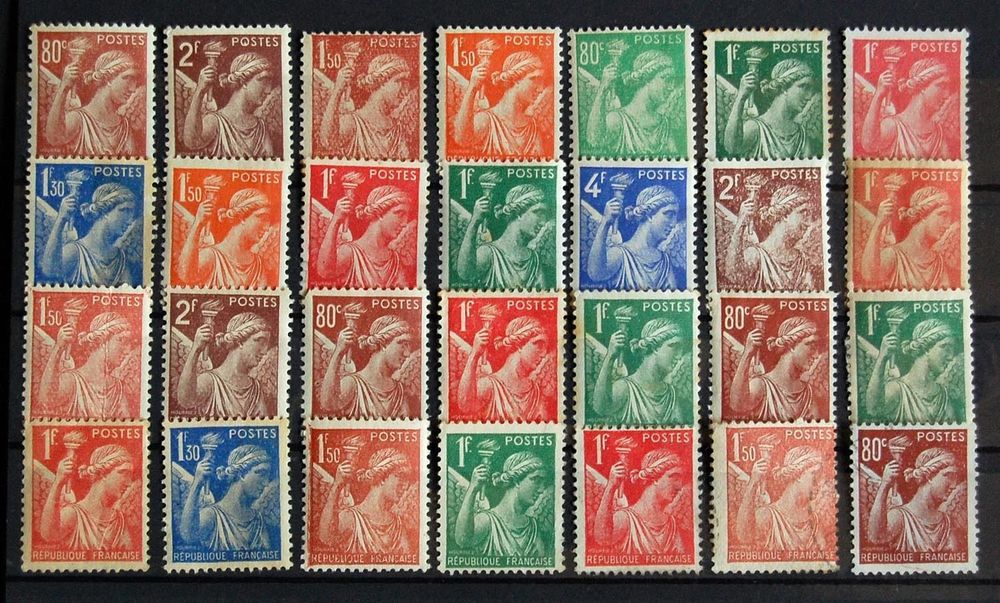 JOLI LOT DE VIEUX TIMBRES DE FRANCE !!! 