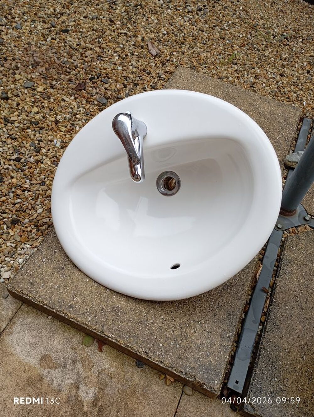 Vasque de salle de bain ovale Bricolage