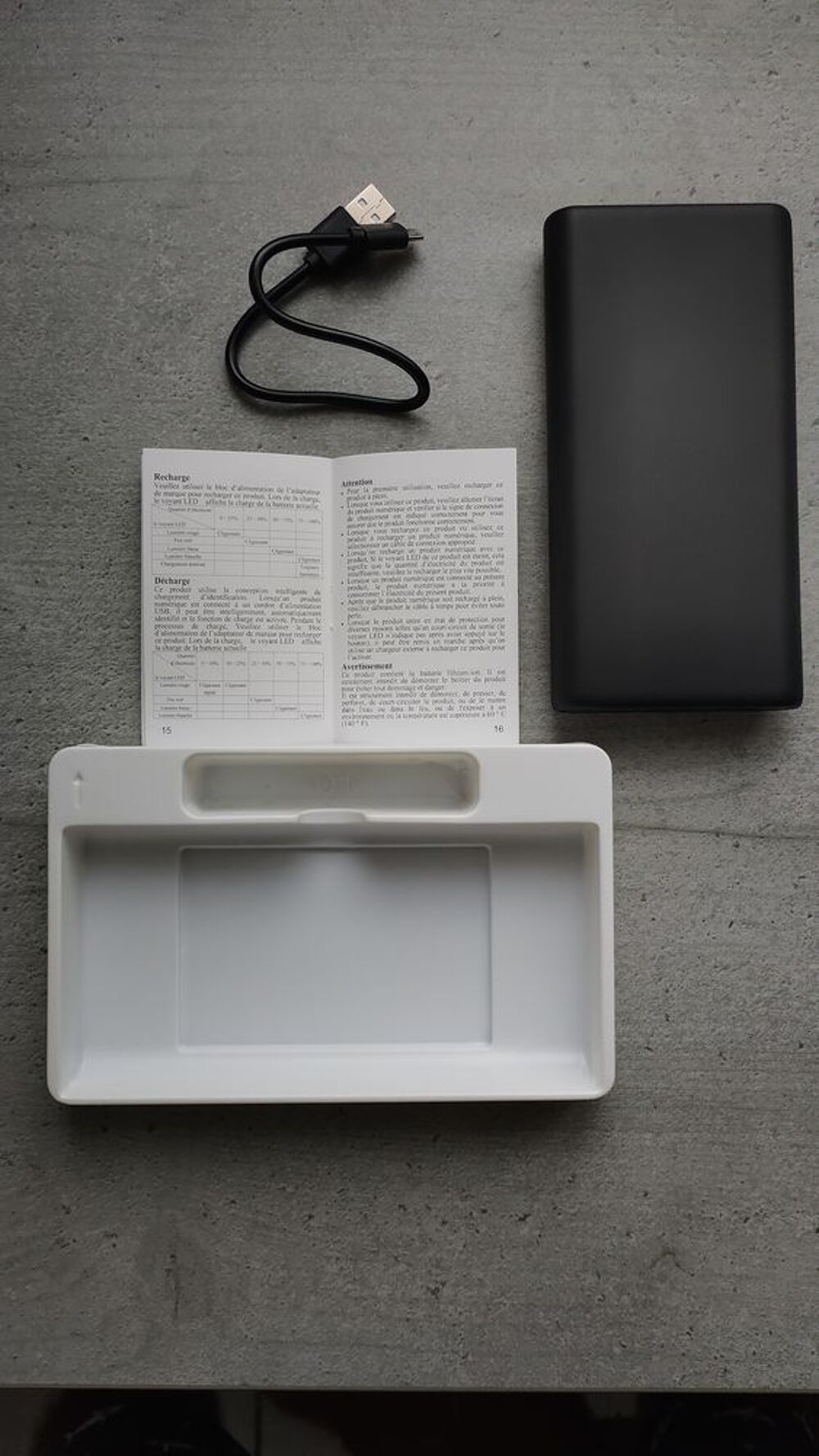 Power Bank (Batterie Externe) - Design &amp; Compact.
Matériel informatique