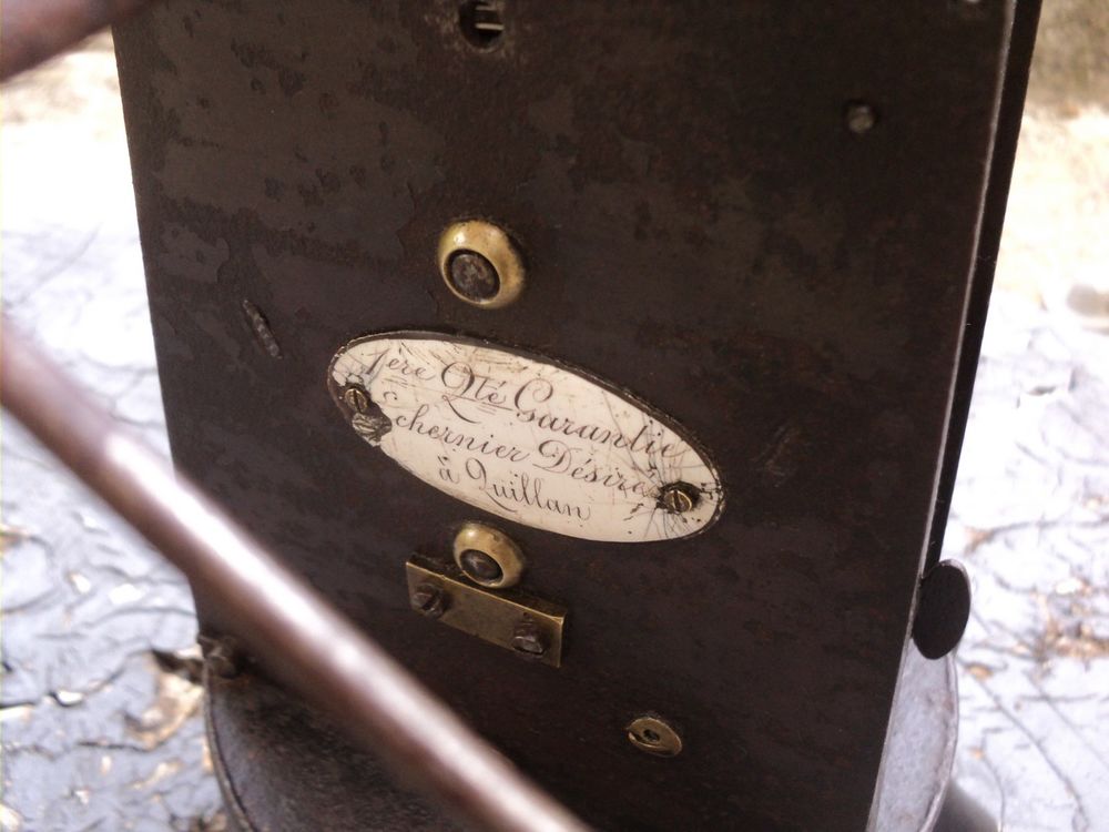 Ancien Tourne Broche M&eacute;canique XIX&egrave;me Meubles