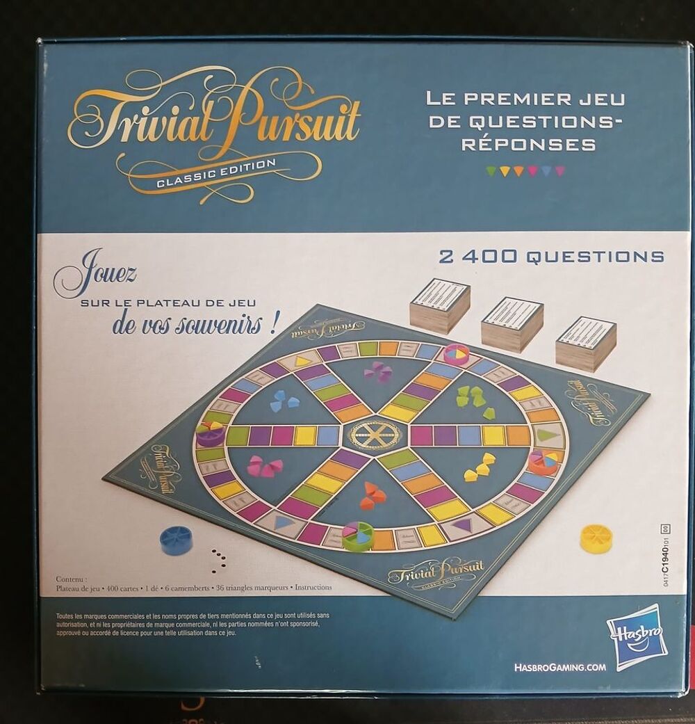 JEUX DE SOCI&Eacute;T&Eacute; QUASI NEUFS Jeux / jouets