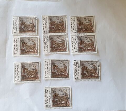 Timbre hommage  virgile (1981) oblitrs - lot 2.30 euro  0 Marseille 9 (13)