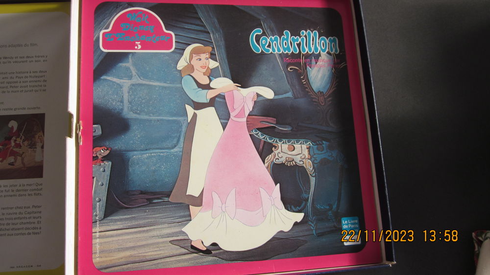 Coffret de 8 disques vinyles DISNEY Vintage de 1978 CD et vinyles