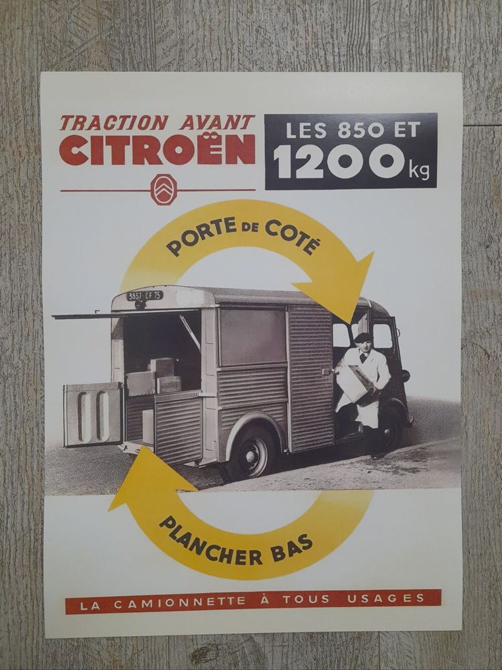 citroen hy - affiche poster Décoration