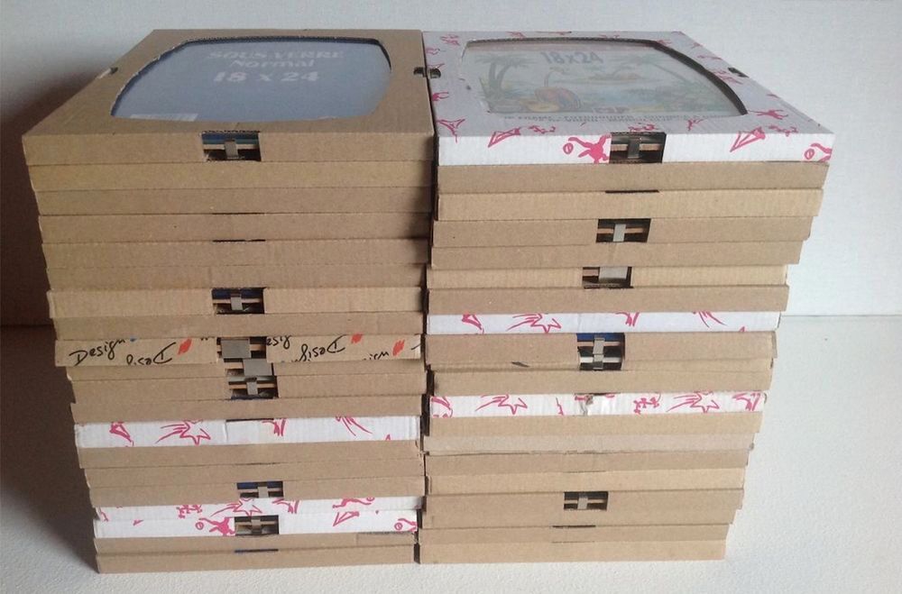 40 SOUS-VERRES DE 18 X 24 cm Envoi Possible
Décoration