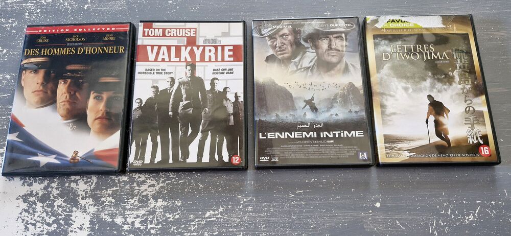 4 DVD films (guerre)
Photos/Video/TV