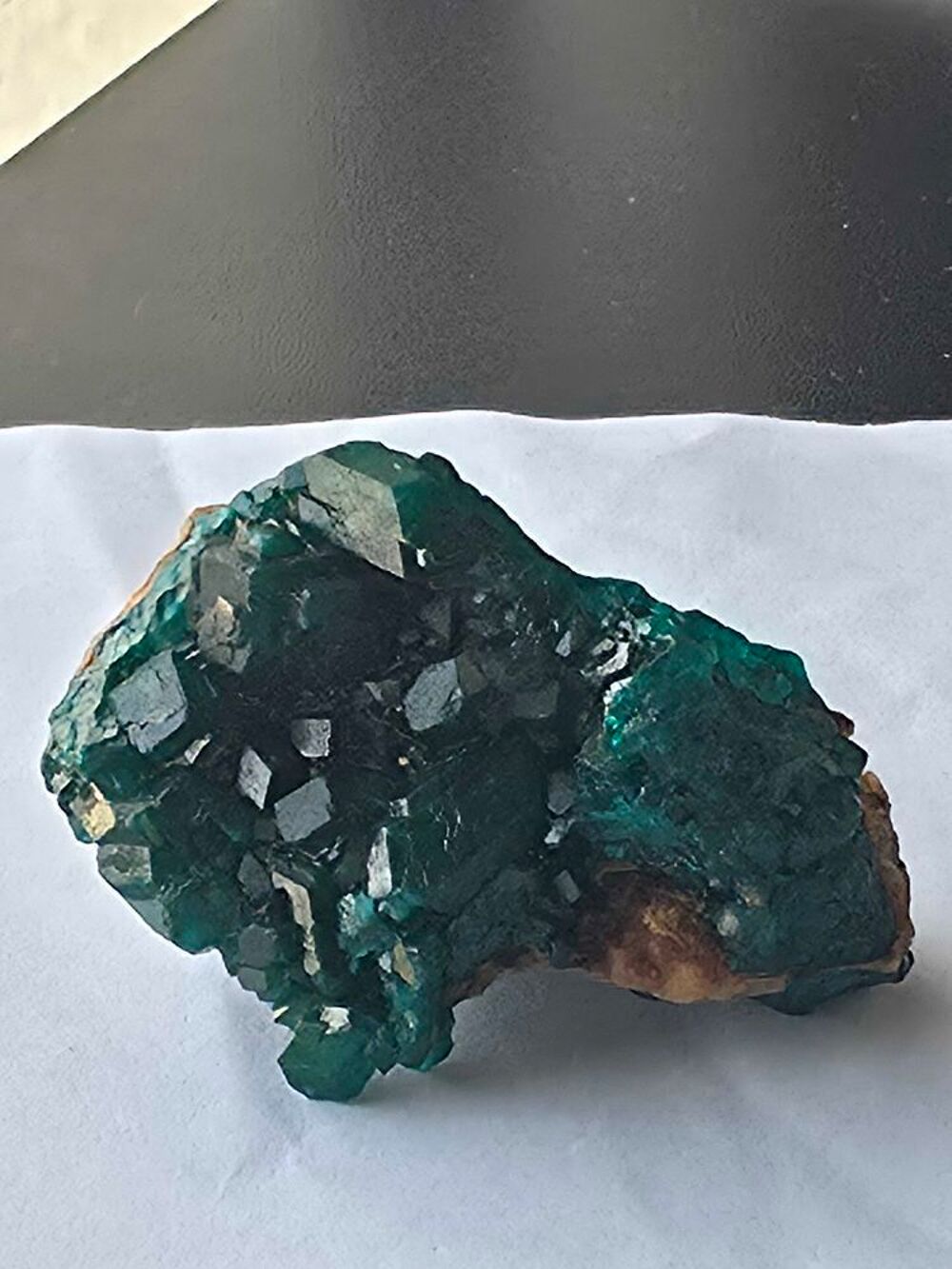 Dioptase sur Matrice du Katanga(RDC)-40g-Collection 
