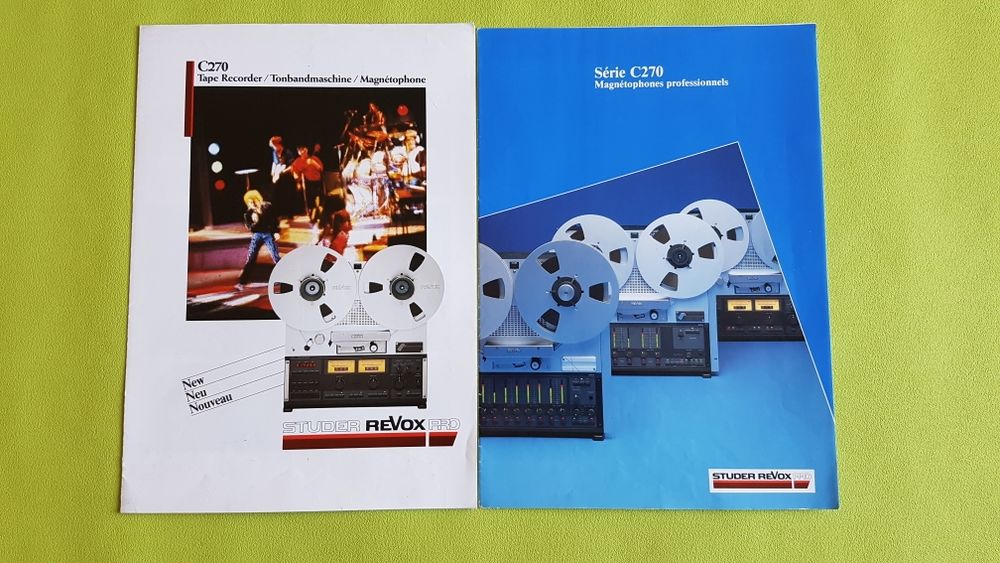 REVOX C270 * C274 * C278 Audio et hifi