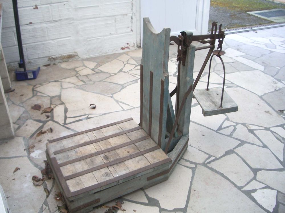 Bascule de pesage, vintage D�coration