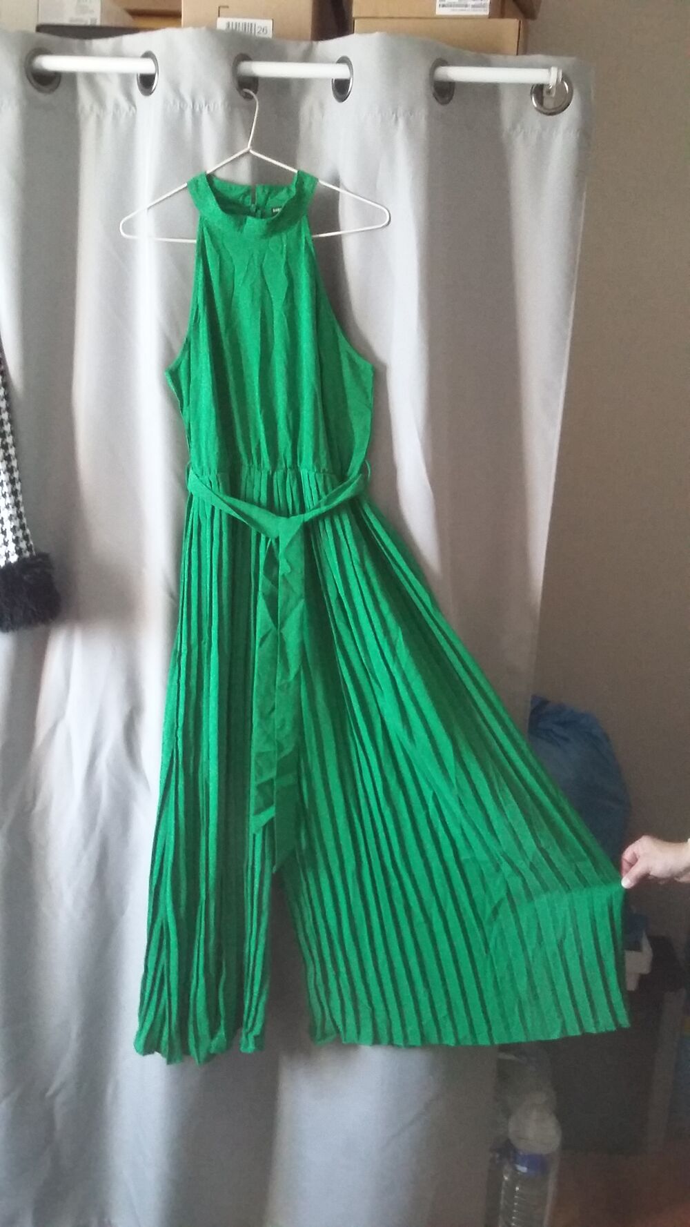 robe pantalon verte Vêtements