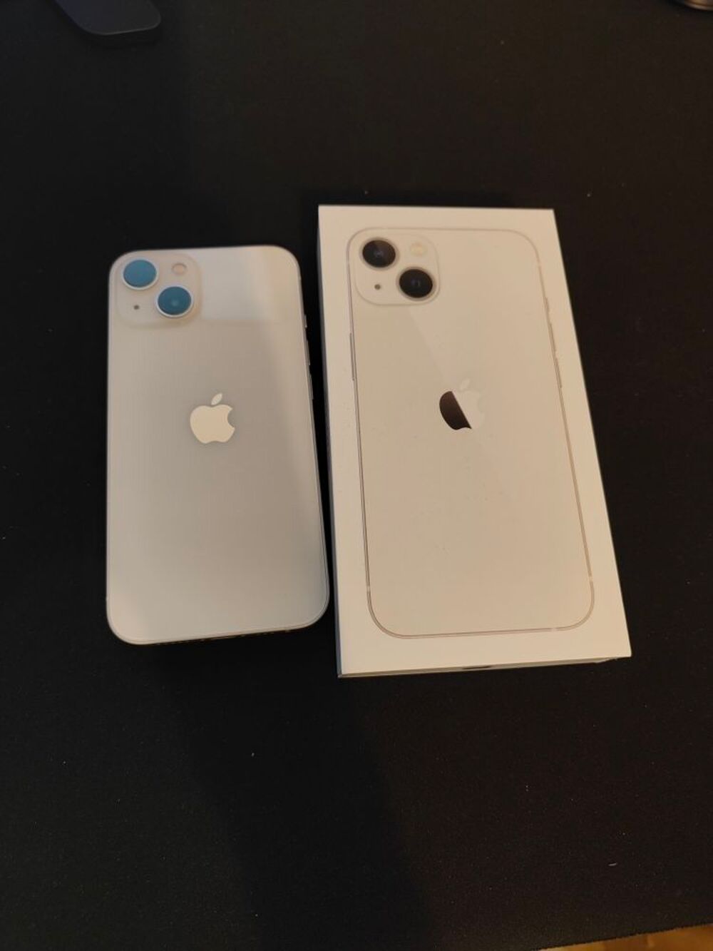 iPhone 13 128GO Blanc Téléphones et tablettes