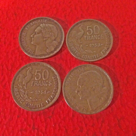 Lot pieces 50F Guiraud
50 Li�vin (62)