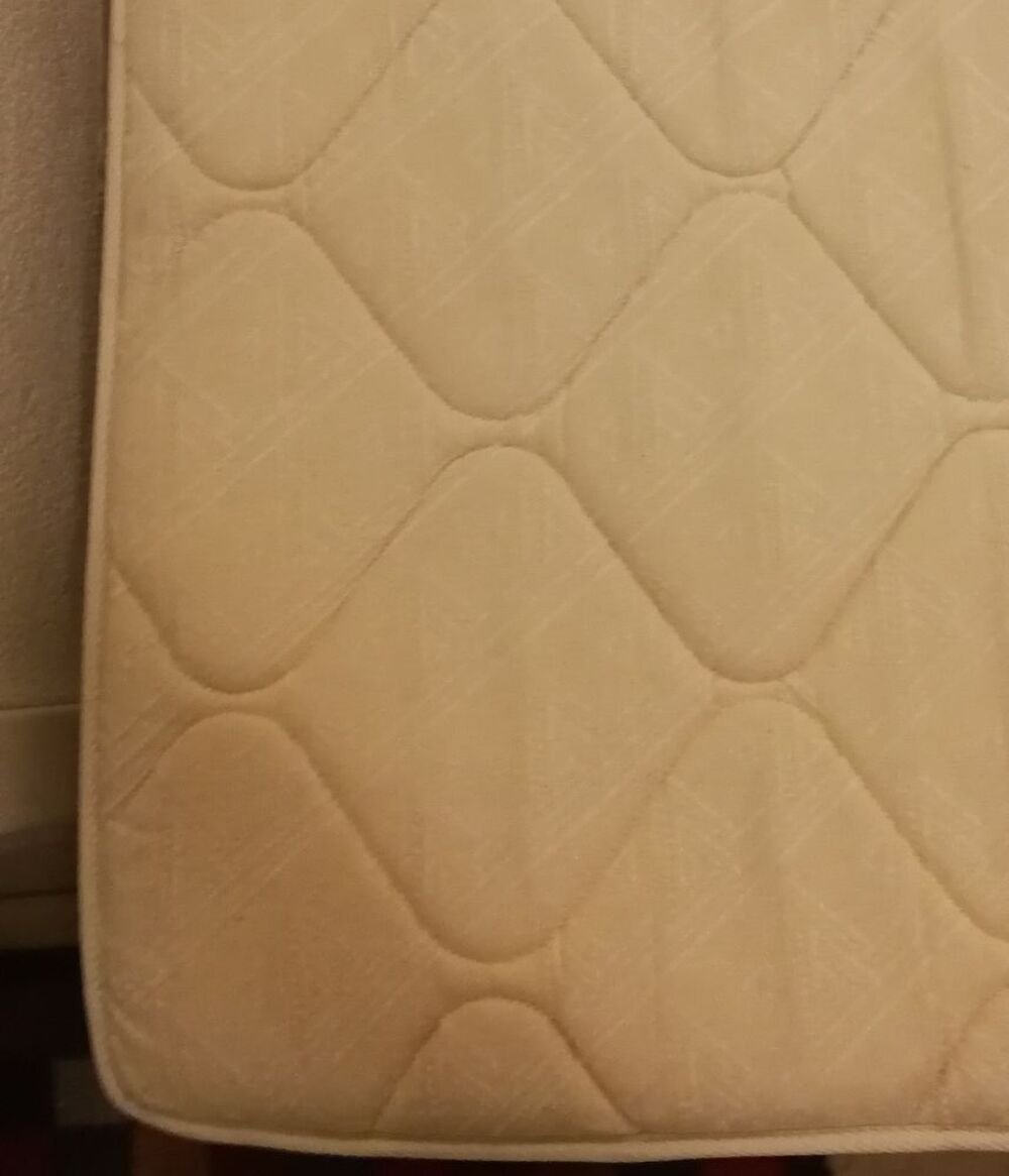 Matelas Dunlopillo en bio-laine antiacariens 140 x 190 Meubles