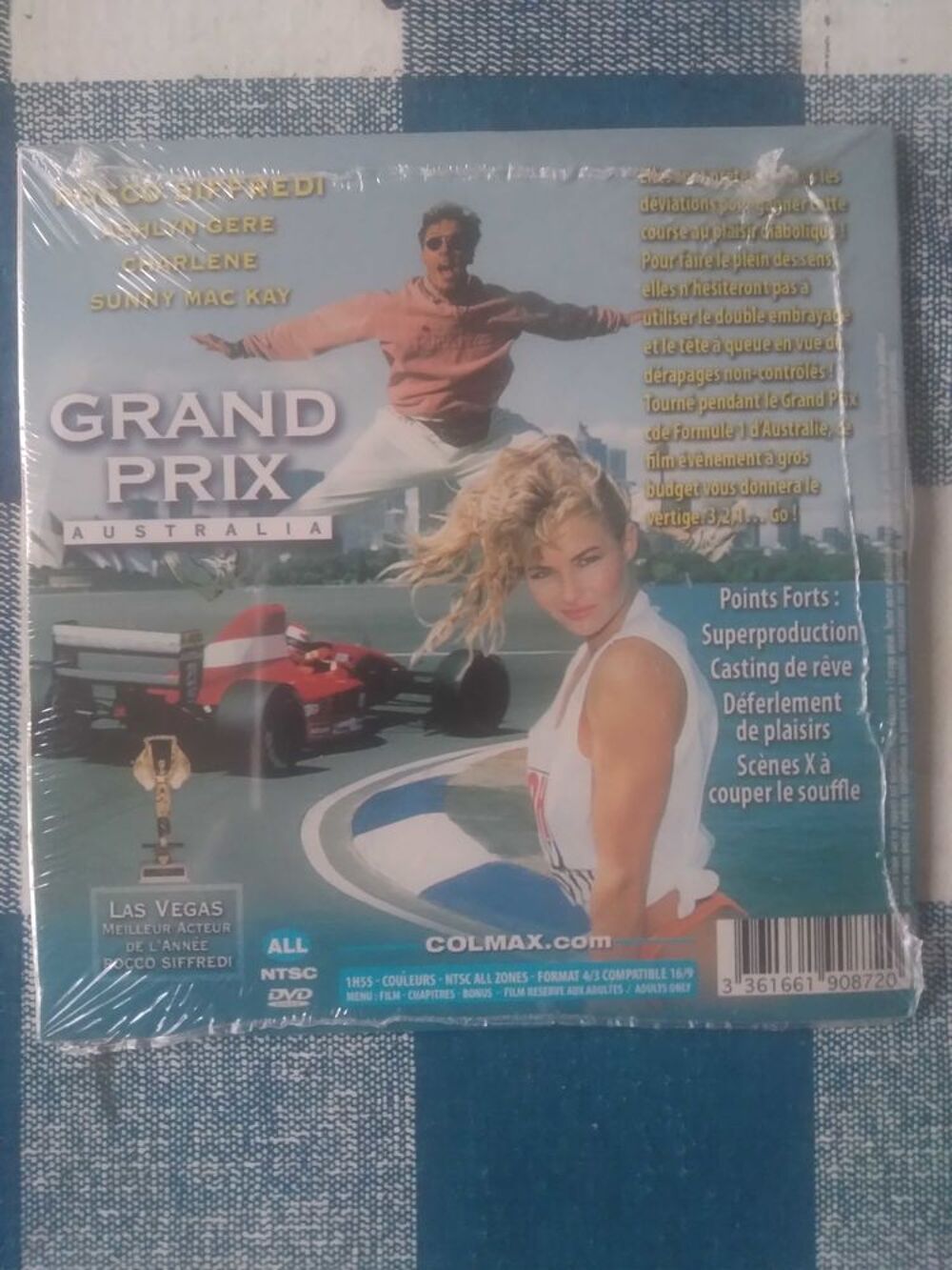 film X adultes en DVD: "Grand Prix Australia" (Colmax Prod.) DVD et blu-ray