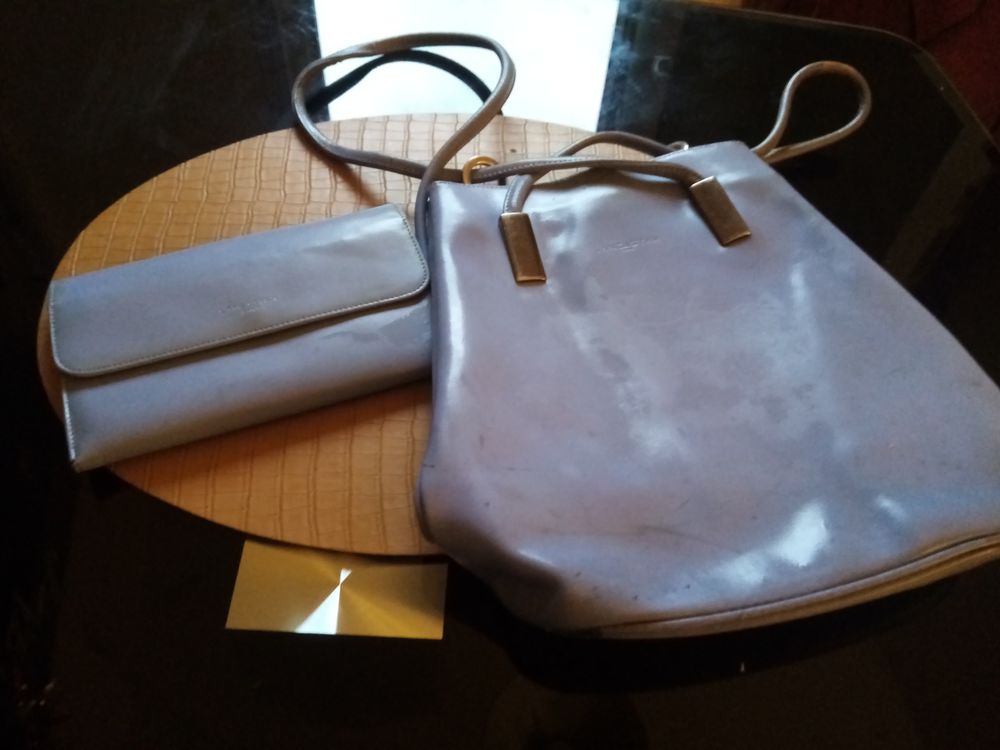 Ensemble sac bandouli&egrave;res + portefeuille Lancaster Maroquinerie