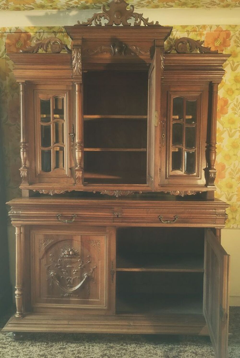 SALLE A MANGER HENRI II en 8 &eacute;l&eacute;ments Meubles
