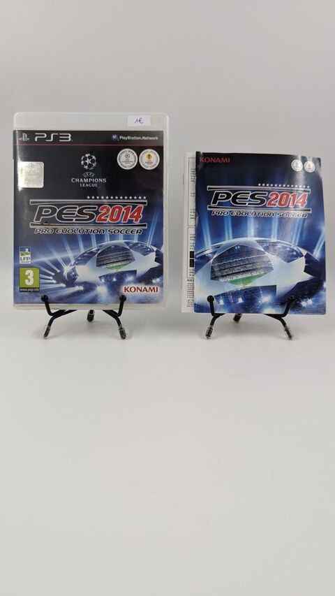 Jeu PS3 Playstation 3 Pro Evolution Soccer 2014 complet 1 Vulbens (74)