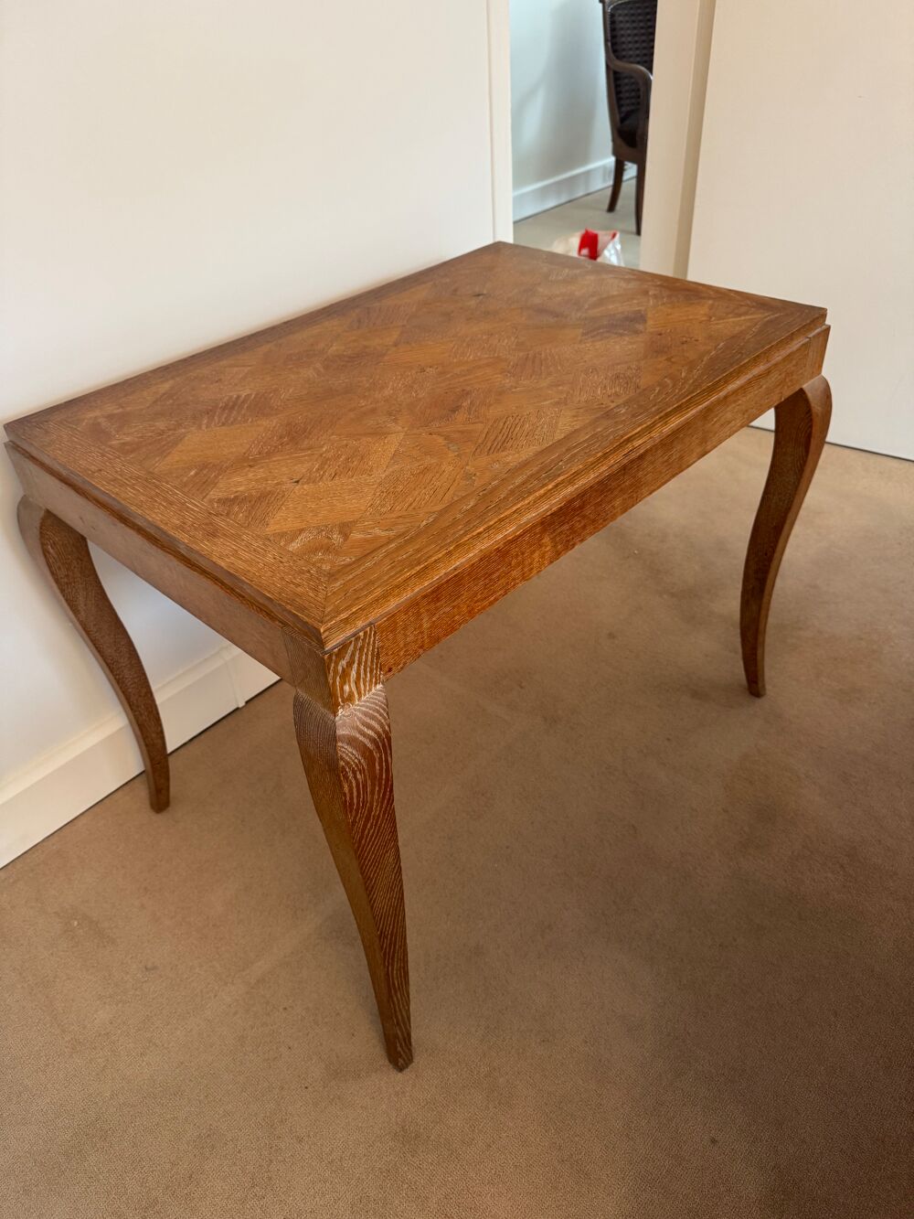 &Eacute;l&eacute;gante Table en Bois Massif - Style Louis XV / Rustique Meubles