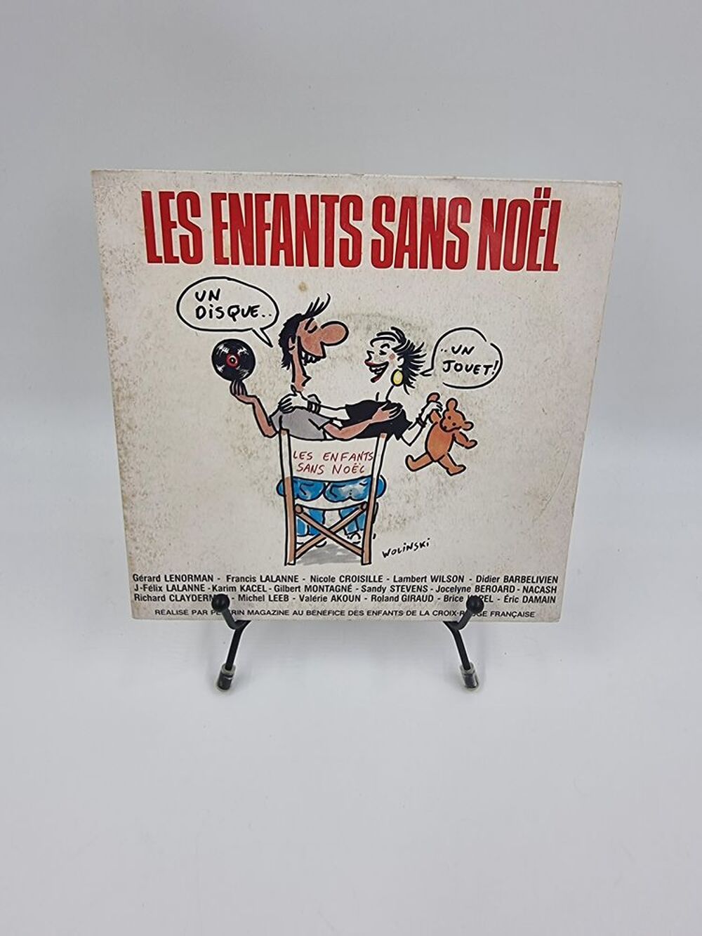Vinyle 45 tours Les Enfants sans No&euml;l : G&eacute;rard Lenorman... CD et vinyles