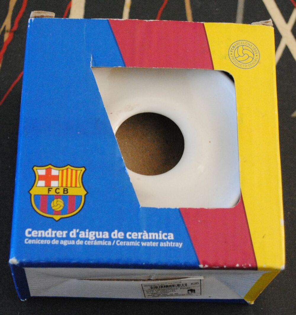 FCB Cendriers A Eau Bar&ccedil;a 