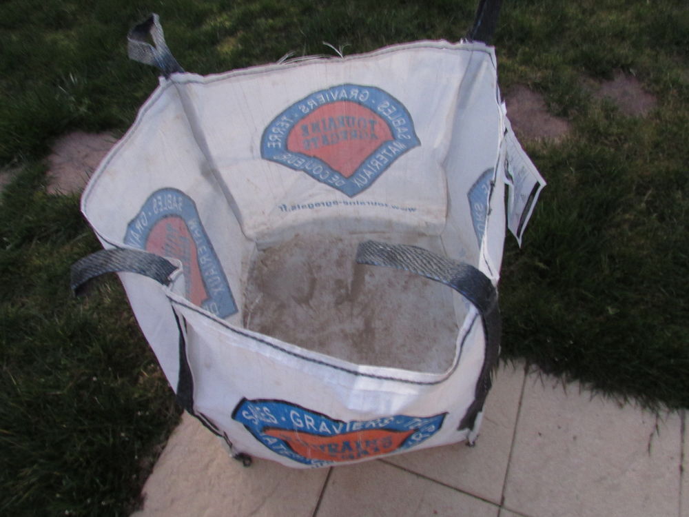 Grand sac pour d&eacute;chets vert Jardin